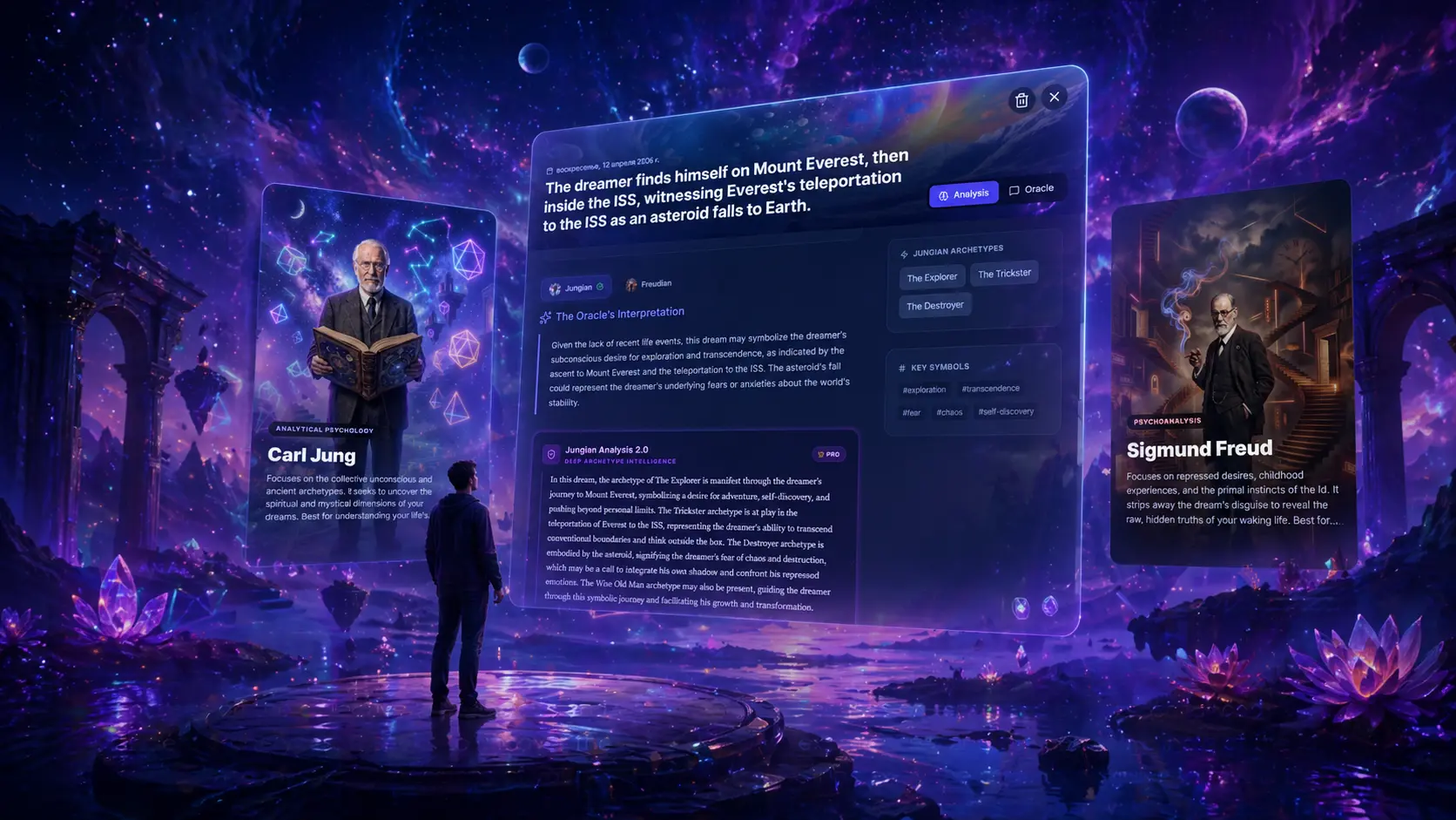 AI Dream Analysis interface